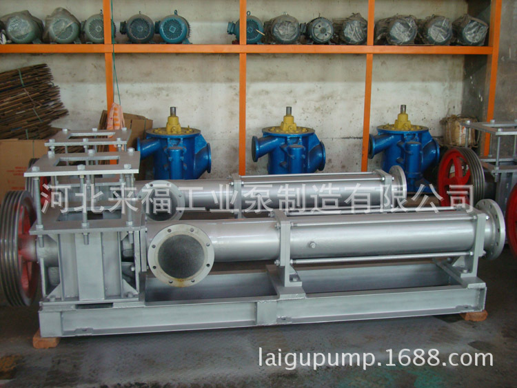 厂家 污泥泵 螺杆泵 脱水污泥输送 各种污水输送  G型螺杆泵示例图5