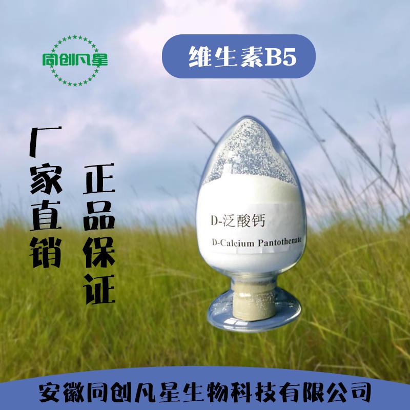 安徽同创凡星 维生素b5生产商 食品级维生素b5 生产厂家 营养强化剂 泛酸