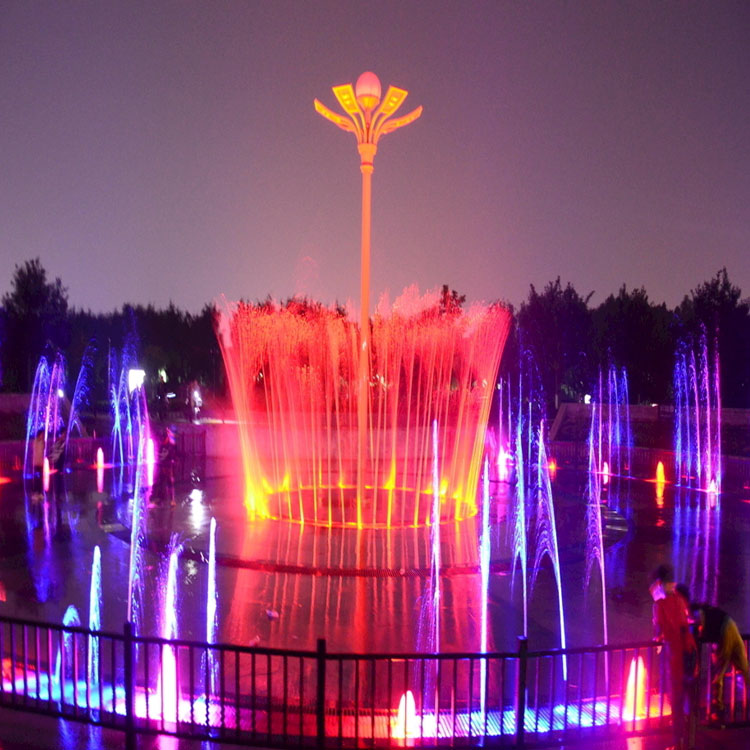 山东小区广场喷泉大型广场音乐喷泉承接各类喷泉工程