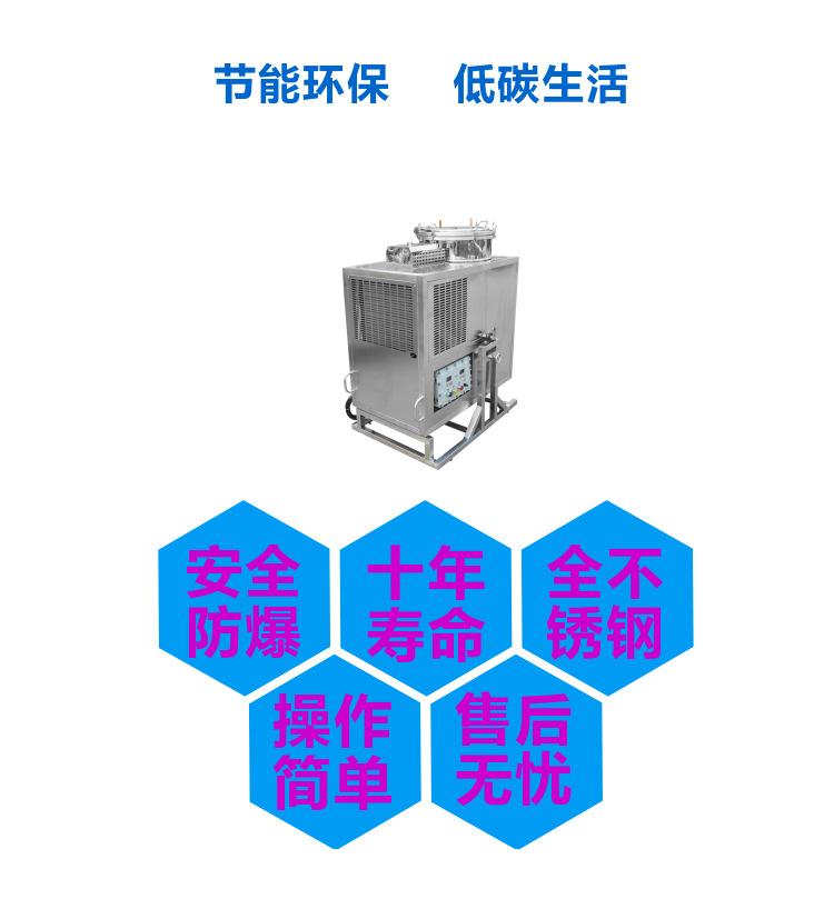 厂家现货供应化工分离设备定制生产溶剂回收机蒸馏再生分离型装置示例图2