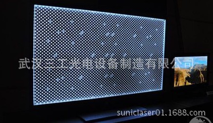 广州LED平板灯超薄灯箱激光打点机性价比高示例图2