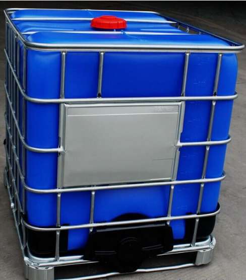 聊城1吨塑料桶 加厚1立方化工桶 1000L吨桶 尿素桶尺寸图片