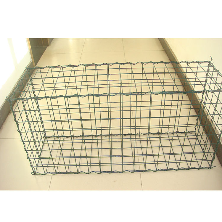 电焊石笼网使用方法 镀锌方孔网箱价格 公路建筑防护铁丝笼示例图4