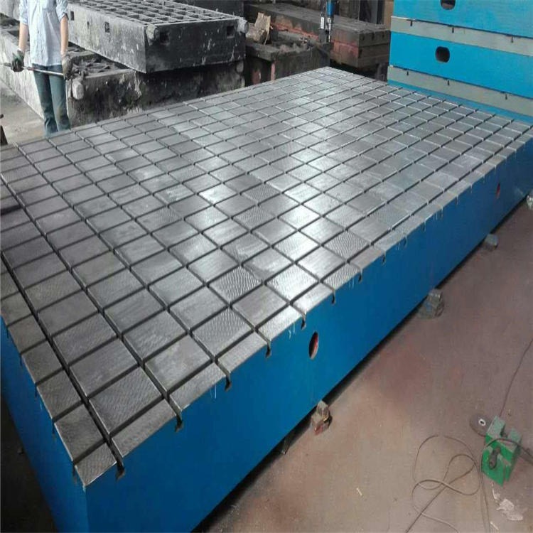 专业生产教学试验平台 大型铸铁试验平台  工业焊接平台制造 装配划线平台量具