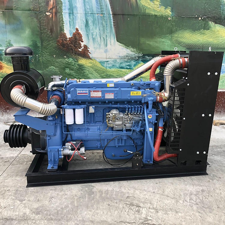 华辰HC 固定动力柴油机 带离合器粉碎机用柴油机 柴油机