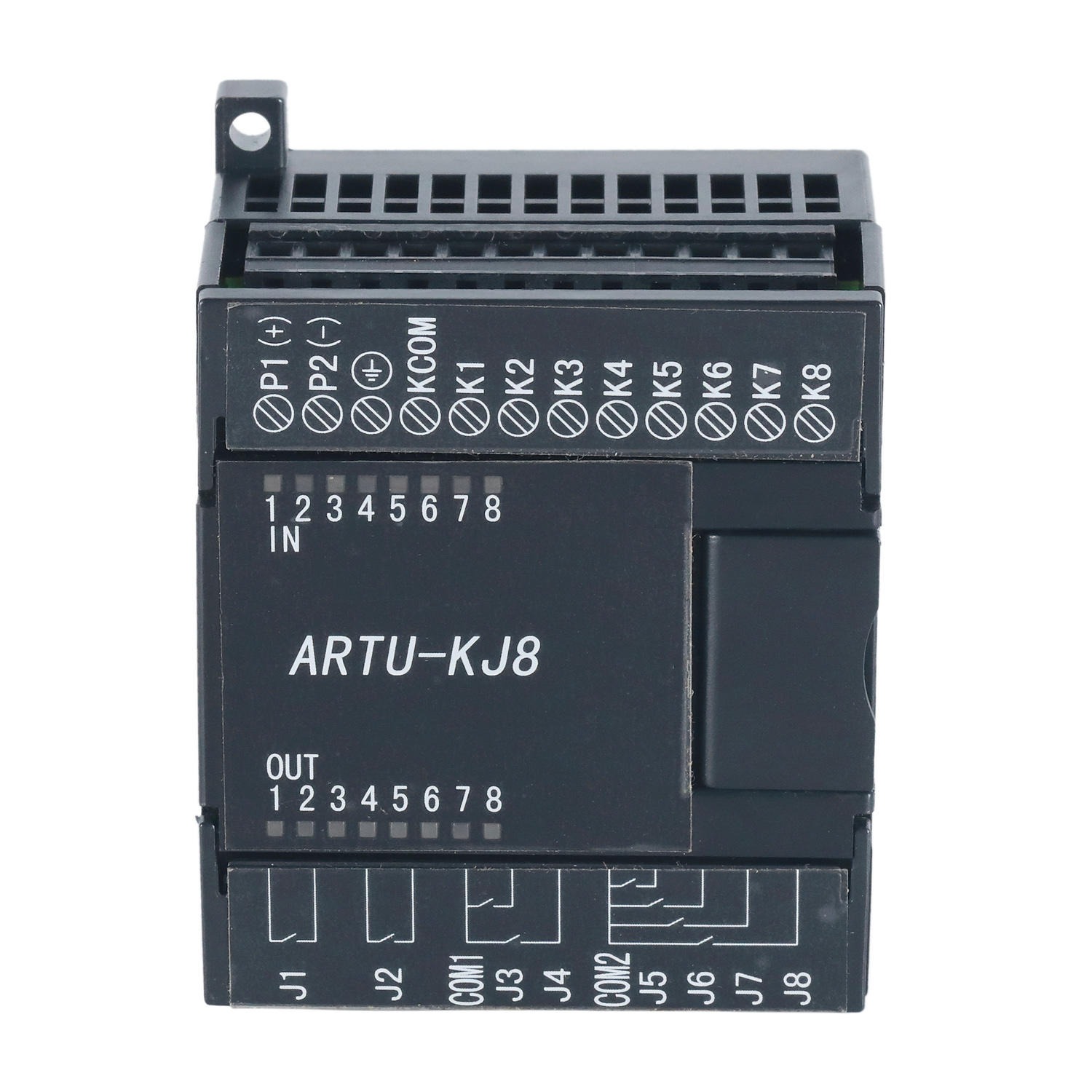 安科瑞 8路继电器信号采集 8路开关量采集 ARTU-KJ8 远端测控遥信单元组合