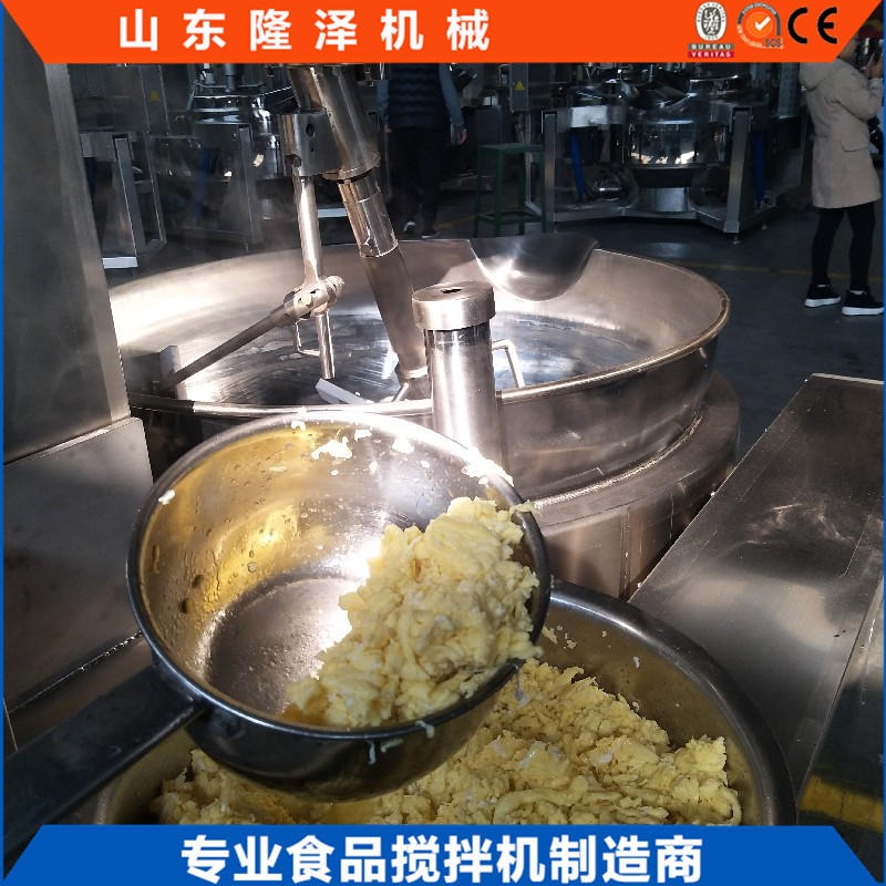 食堂专用炒菜机 大型自动炒菜机器设备 夹层锅