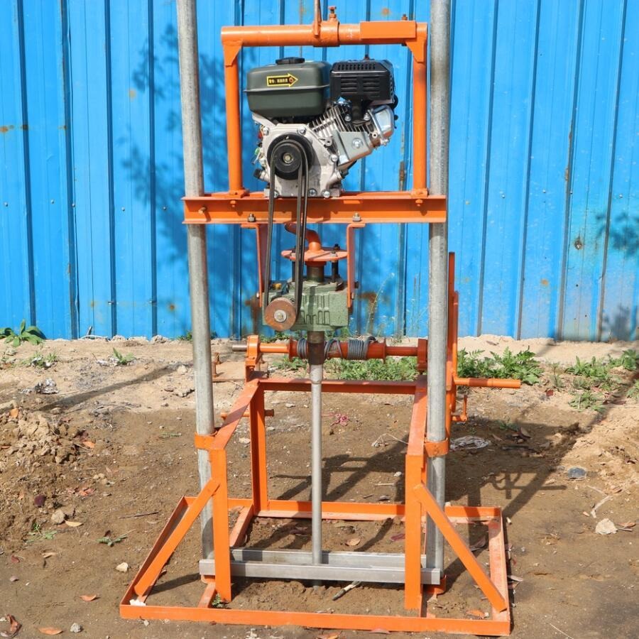 智创zc-1小型柴油打井机 平原家用 水井钻机 家用小型水井钻机图片