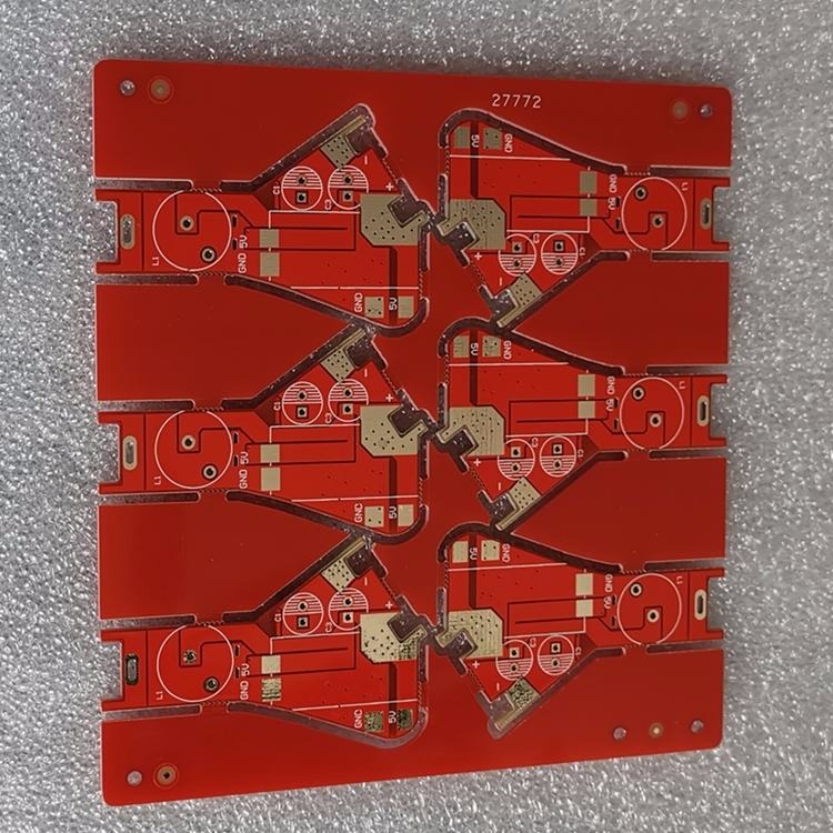 红油沉金双面板5安士pcb电路板生产 厚铜5安士线路板生产厂家 深圳pcb电路板铜厚5安士板捷科长期生产制造加工图片