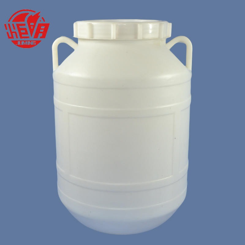 威光40公斤猪大油桶 40L猪油桶发酵桶 40l蜂蜜桶 全新料圆桶食品包装桶 带内盖圆桶 80斤塑料桶