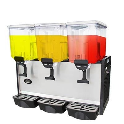 全自动节能冷饮机 东贝三缸饮料机 商用果汁机 搅拌式奶茶店冷热饮机图片