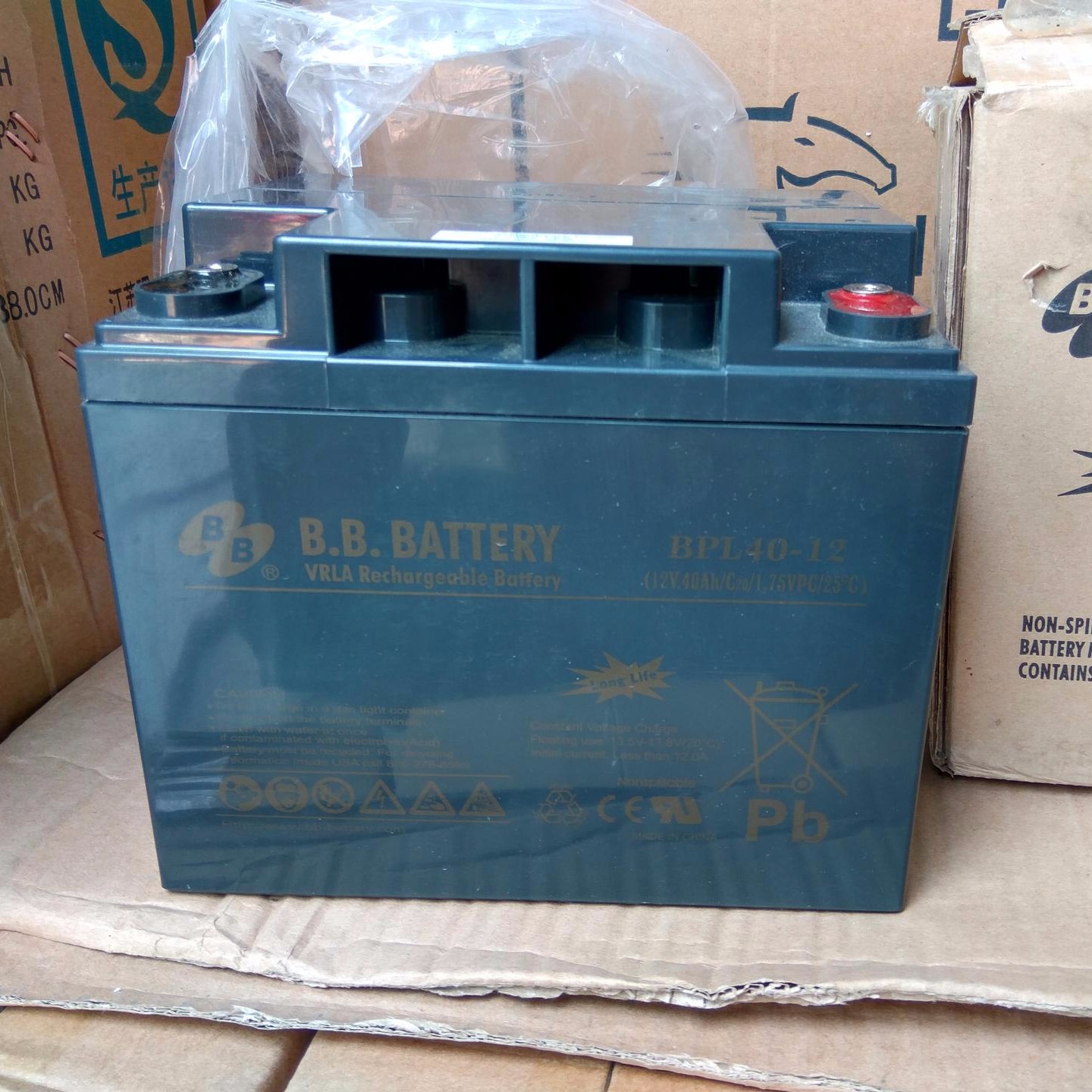 美国BB蓄电池BP40-12  美美12V40AH 报价 厂家直销 现货供应 台湾BB蓄电池参数报价