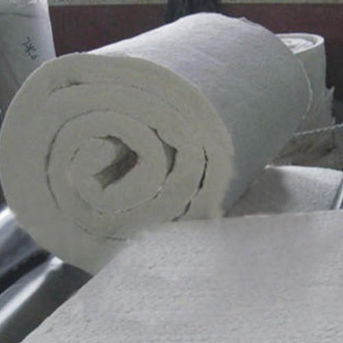 硅酸铝棉毡  耐高温硅酸铝  硅酸铝双面针刺毯毡 金普纳斯  防火建材图片