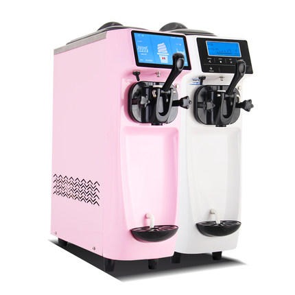 广绅ST16E商用迷你全自动台式冰淇淋机甜筒冰激凌机