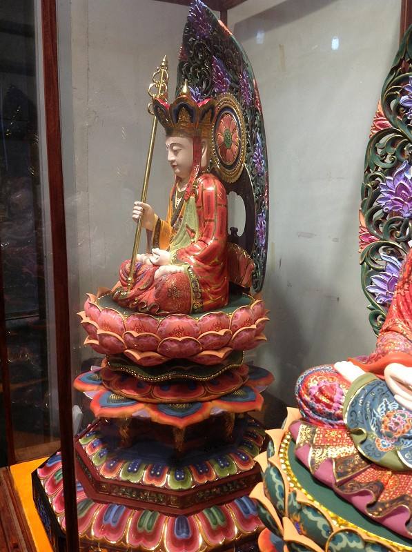 佛像 优质佛像厂家定做彩绘地藏王菩萨 坐像地藏王佛像 树脂地藏王佛像