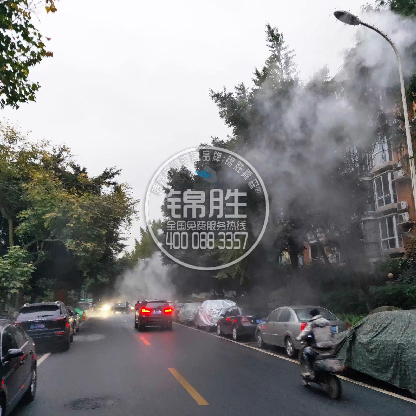 湖南人造雾设备在企业降尘中的运用