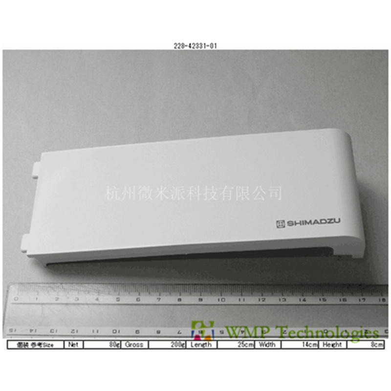 228-42331-01日本SHIMADZU/岛津色谱质谱光谱配件Front panel,DGU-20AR右边面板