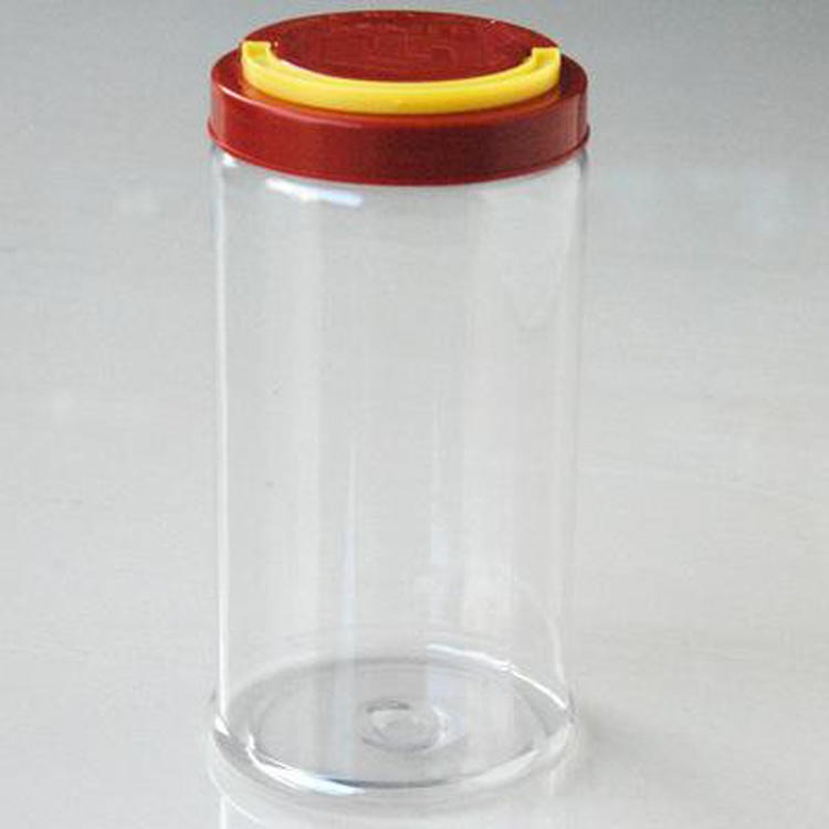 博傲塑料 拧口式塑料食品罐 塑料食品罐 塑料收纳瓶