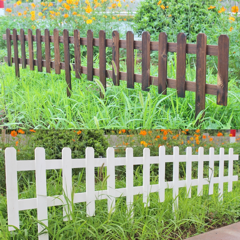 碳化木围栏 菜园栅栏 碳化木篱栅 厂家批发 佳星图片