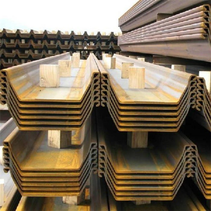 广州市出租拉森钢板桩6米9米12米钢板桩施工