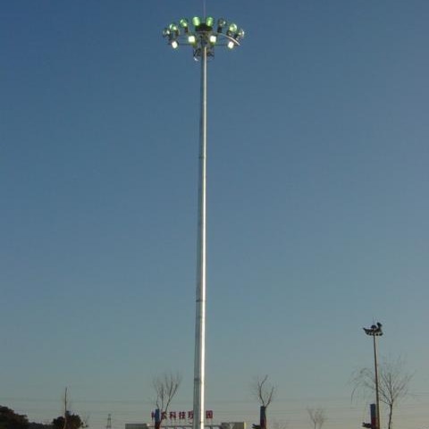 提供高杆灯产品 高杆灯维修 投光灯塔照明灯具维修维护工程 绿节FL-GG001高杆灯图片