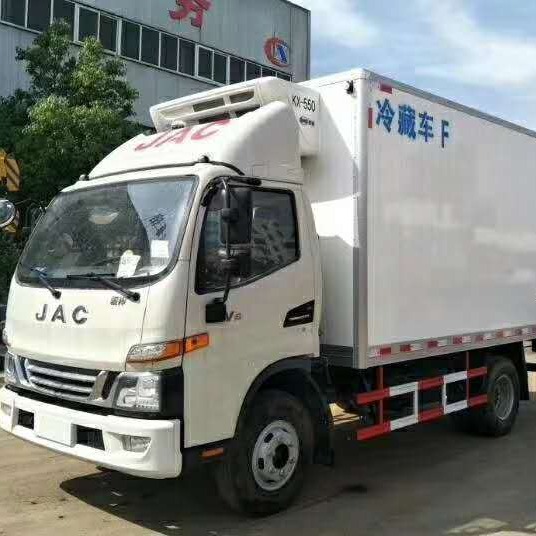 江淮骏铃V6冷藏车 国六4.2米厢式冷藏车厂家