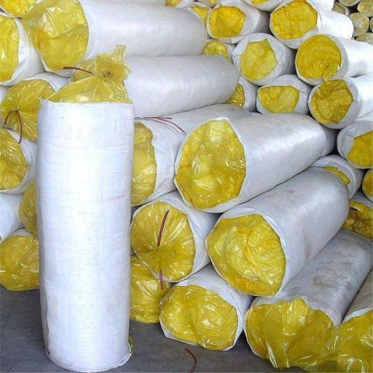 西安90厚玻璃棉卷毡 汝豪专业生产玻璃棉毡 A级阻燃大棚保温棉毡厂家批发