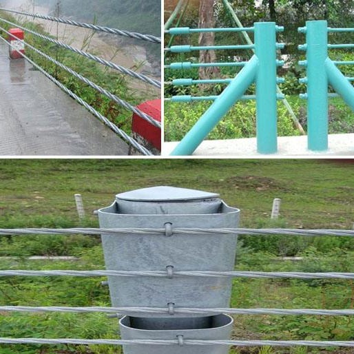 铁路防护栅栏 被动边坡防护网重庆3米高RX-050 现货厂家成帅边坡防护网主动图片