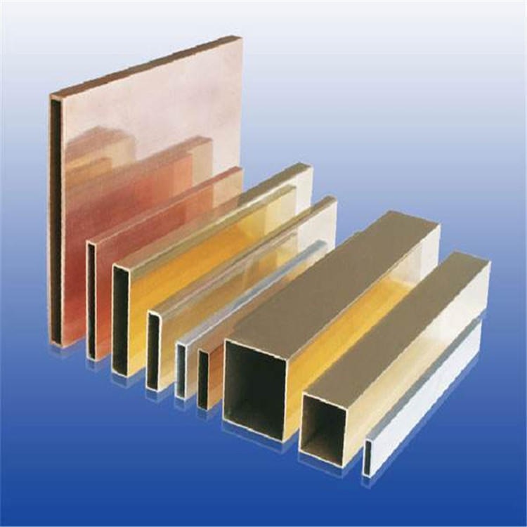 国标黄铜方管 H65大口径无缝黄铜管 厚壁黄铜方管 CNC加工 精密切割