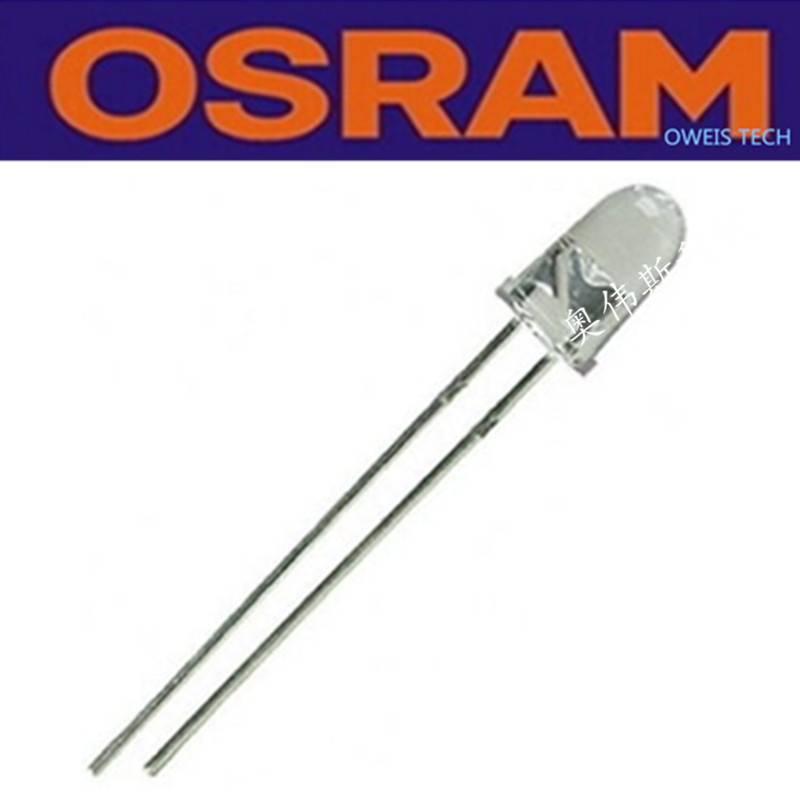 OSRAM欧司朗 LY543B 高亮直插F5MM 白发橙黄 原装LED灯珠LY 543B示例图1