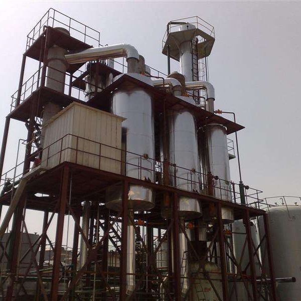 回收二手多功能提取浓缩机组 单效双效三效蒸发器 MVR钛材废水处理蒸发器