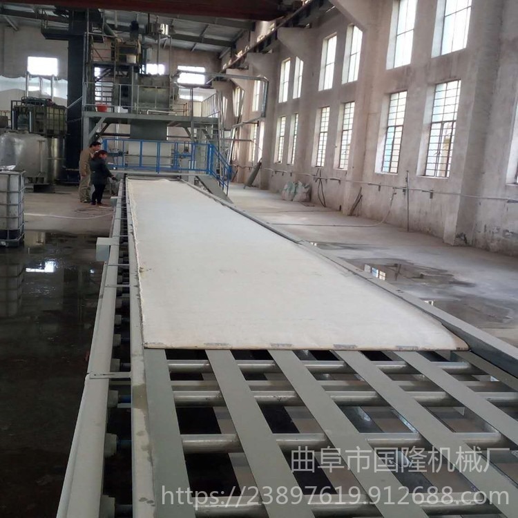 国隆 匀质板设备  秸秆板材生产线  玻镁板设备制造公司