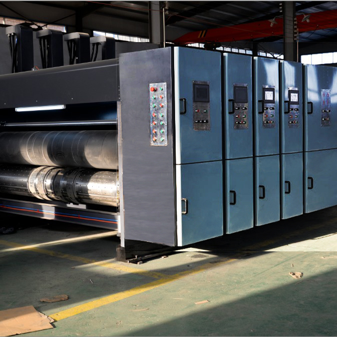 奥飞纸箱机械设备  2800型 三色圆磨   高速水墨印刷机   印刷机模切机     纸箱机器