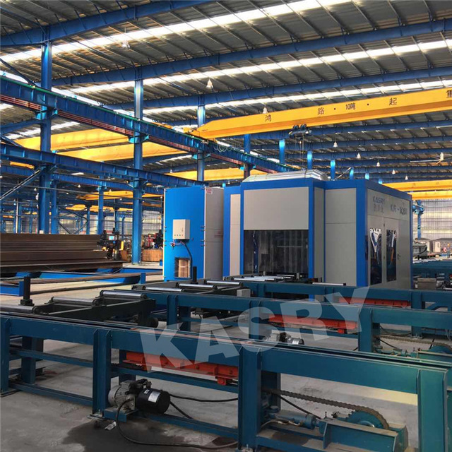 钢结构 型材角钢 加工生产线厂家H型钢 槽钢角钢切割机