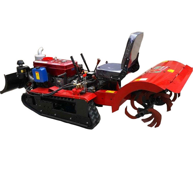 低矮果园自走式旋耕机 微型多功能旋耕机的价格 葡萄园柴油动力施肥回填机图片