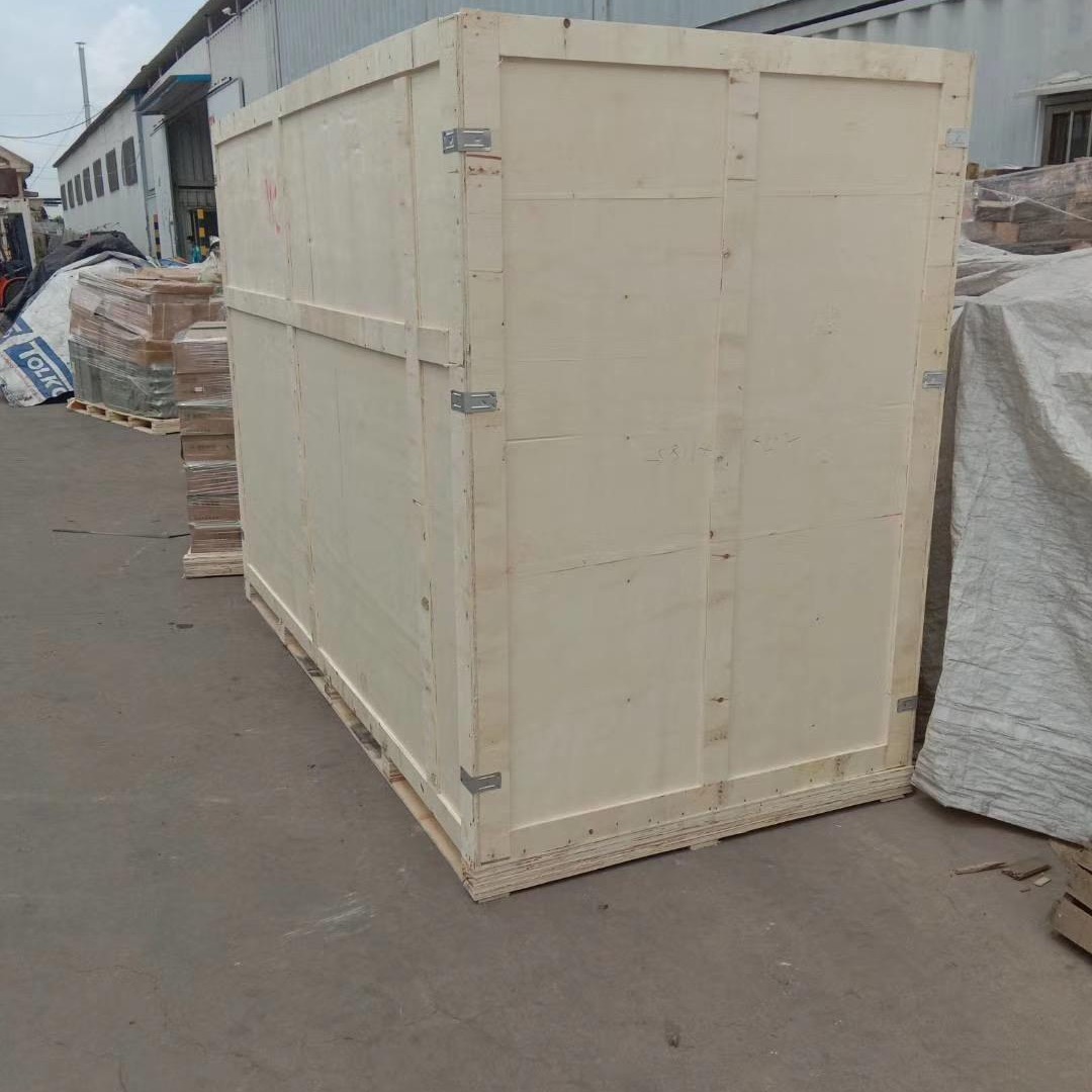 青岛黄岛辛安木质包装箱厂家定制围板木箱 外形美观