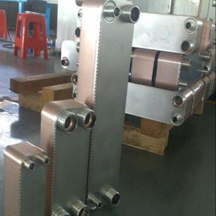 赫普斯供应蒸汽加热专用钎焊板式换热器 机油冷却用钎焊冷却器  B3-095-60D