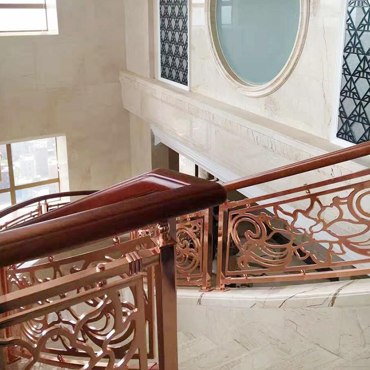 泰安红古铜楼梯扶手 续写新曼光环下的故事图片