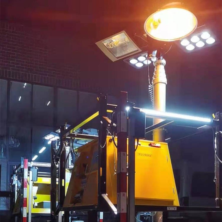 遥控拖车照明灯  抢险防汛工作灯  户外作业工程照亮灯中铠机械图片