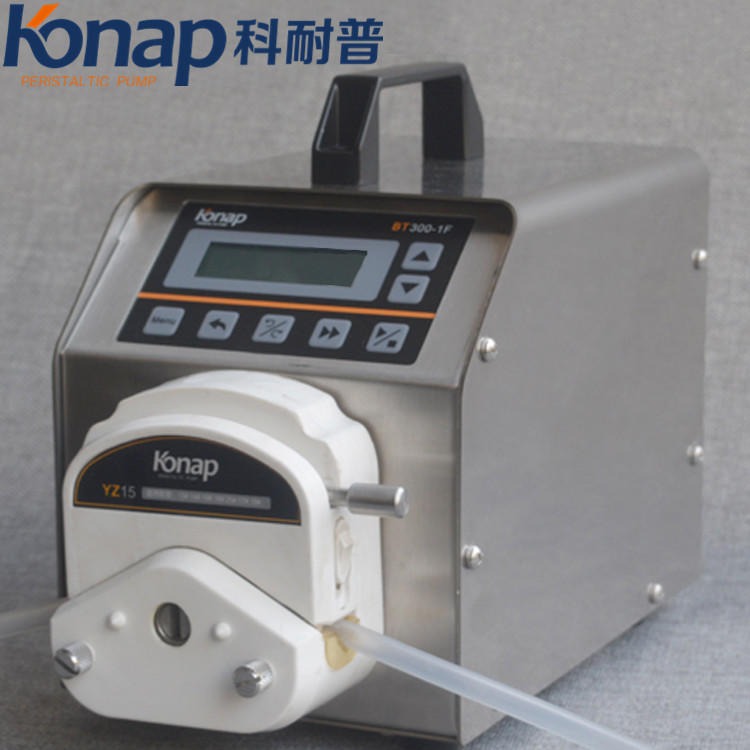 konap科耐普BT300-1F分配智能型防腐蚀蠕动泵灌装精密恒流泵计量泵厂家