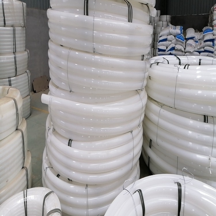 PE管 聚乙烯白管 穿线管 白色塑料管