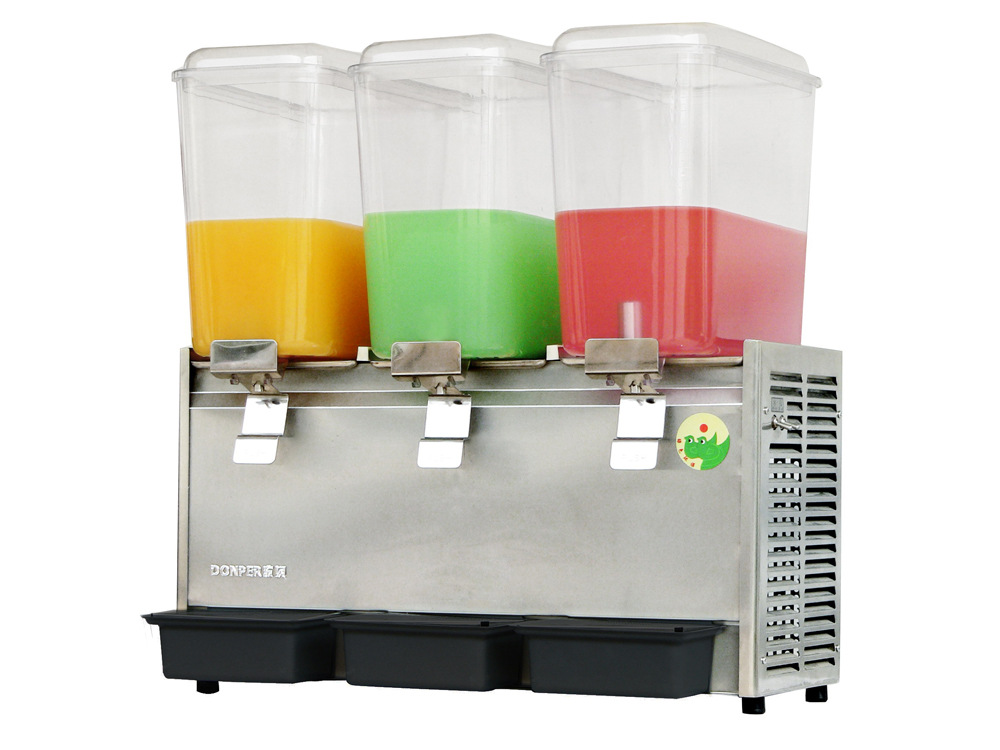 品牌特卖 商用三缸冷热饮机 东贝lrp18*3-w果汁饮料冷热饮料机示例图3