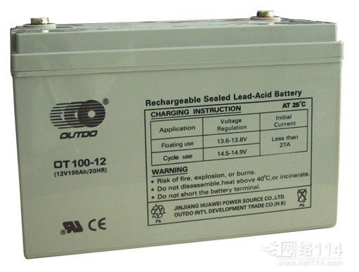 OUTDO奥特多蓄电池OT200-12/12V200AH价格报价OUTDO蓄电池厂家直销示例图5