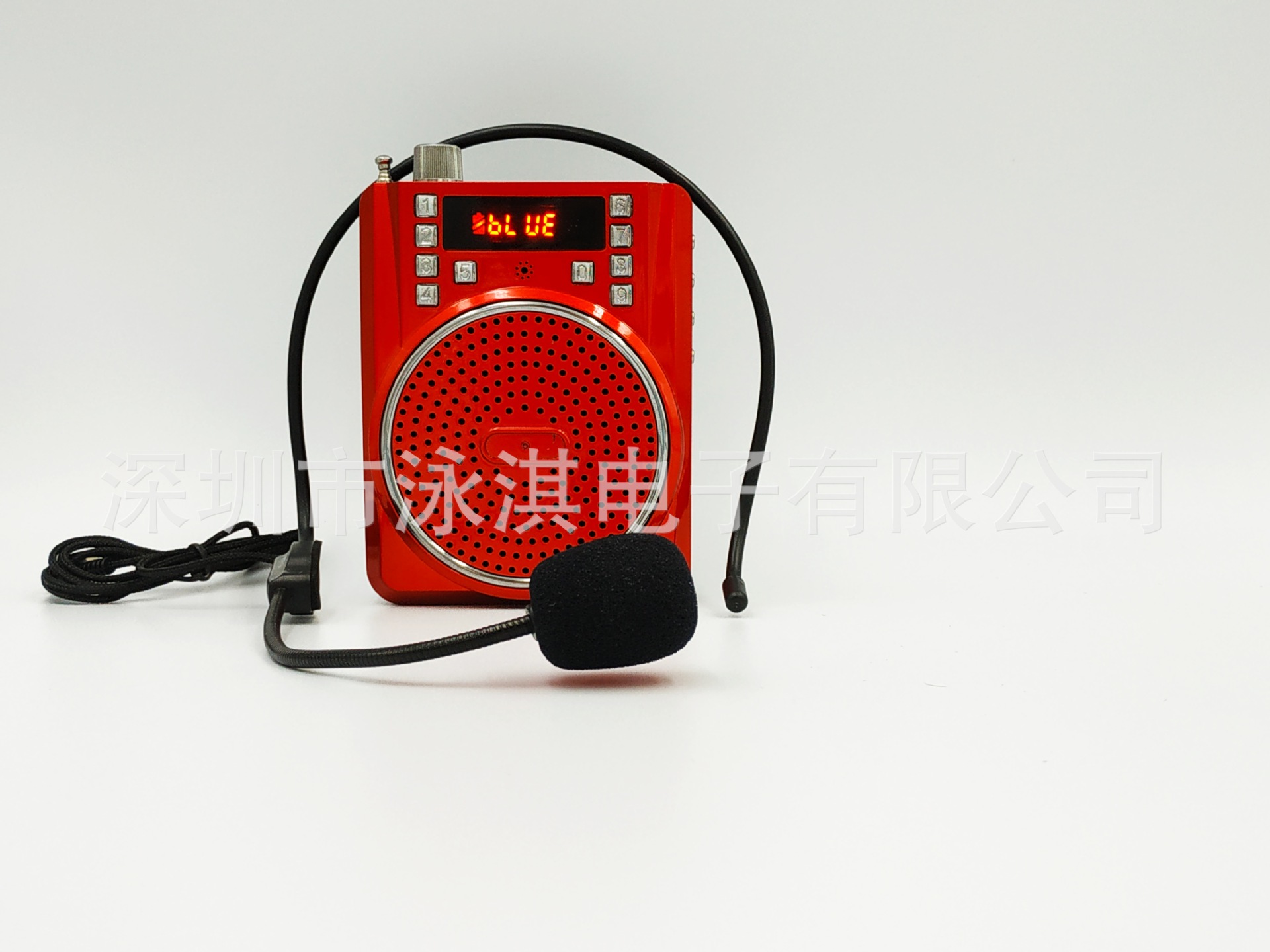扩音器工厂 便携式多功能扩音器小蜜蜂扩音器听戏机 老人听戏机示例图1