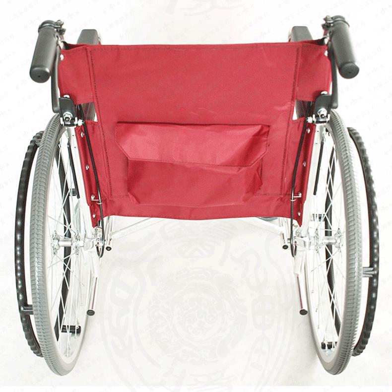 批发MiKi三贵轮椅MPT-43L 轻便折叠 免充气老人残疾人代步车示例图8