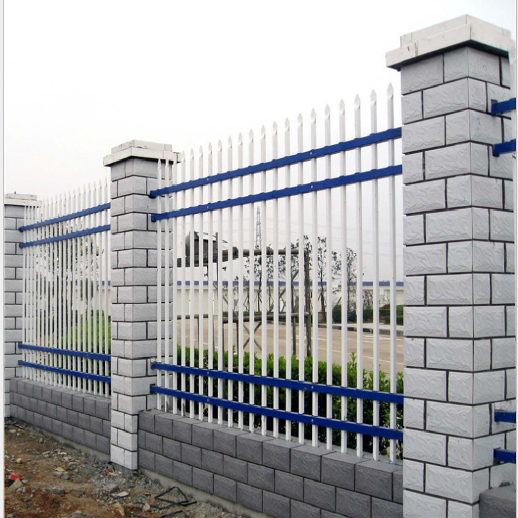 孝中 锌钢护栏转角二通塑料配件 新疆锌钢护栏厂 安平锌钢护栏配件厂家