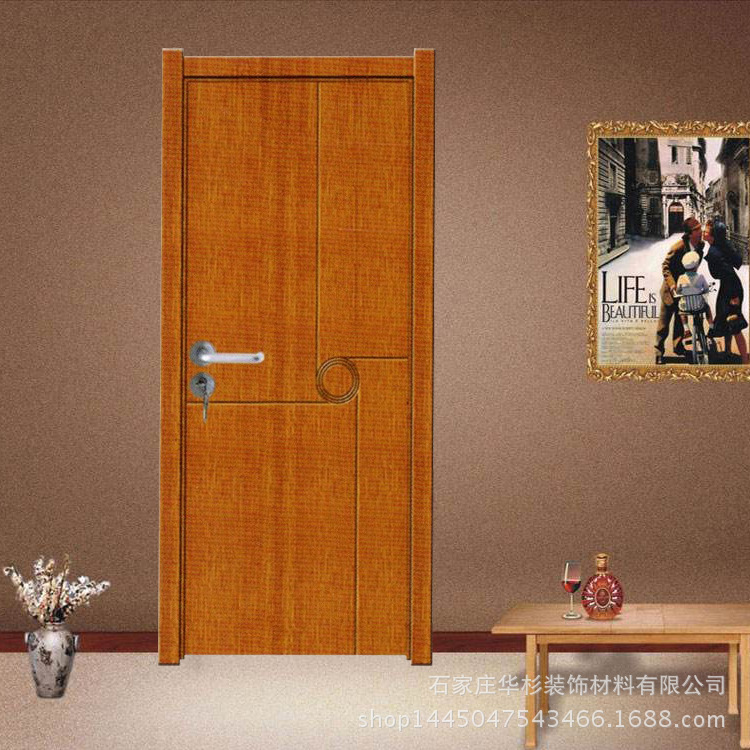 新款上市欧式实木复合免漆门专业定做室内卧室卫生间隔音免漆门示例图28