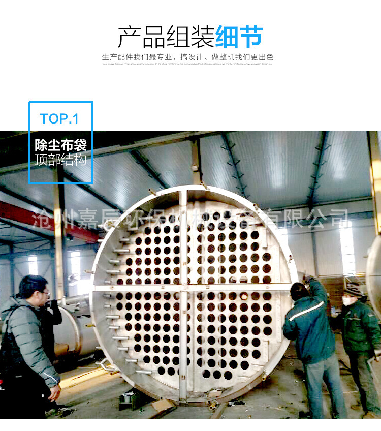 厂家供应 小型脉冲布袋除尘器 工业锅炉粉尘处理 环保设备示例图5