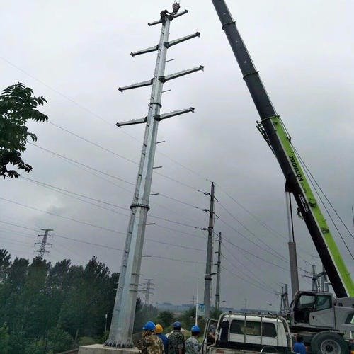 渭南 10kv电力钢杆  35kv电力钢管塔