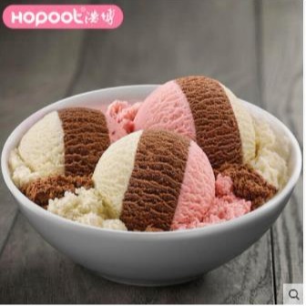 浩博硬质冰淇淋粉 用挖球雪糕原料材料 意式花样专用冰激凌粉 1000g